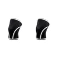thumbnail image 4 of Thinsony 1/2/3/5 Fashionable And Knee Sleeves For Weightlifting - Lightweight Protection Knee Sleeves Weightlifting Blended Model B black and wh XL 2PCS, 4 of 6