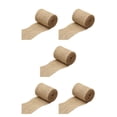 thumbnail image 3 of Kearding 1 rollo de cintas de yute, accesorios decorativos prácticos para ropa, manualidades DIY bonitas, cinta para ropa, Color verdadero Color verdadero 6*200cm 5Conjunto, 3 of 6