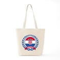 thumbnail image 6 of CafePress - Croatia Wreath Tote Bag - Unisex Canvas Tote Bag, Beige, 1-Piece, 6 of 7