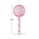thumbnail image 3 of Adorno navideño rosa de 16 a 43 cm, bastón de baile, accesorio de caramelo rosa, árbol de Navidad para fotografía de bodas, colgante de bastón de caramelo, 3 of 5
