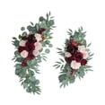 thumbnail image 3 of 2pcs Boda Arch Flores Arch Archivo Floral Boho Ornamento Decoración de botín de flores artificiales para la del hogar de fondo, 3 of 7