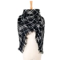 thumbnail image 1 of Jusqu'à 65 % de Rabais Mode Hiver Femmes Foulard Colorée Décontractée Carrée à Franges Châle Foulard à la Mode en Liquidation, 1 of 3