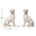 thumbnail image 2 of Creative Co-Op Dolomite Hand-Painted Dog, 2 Styles, 2 of 8