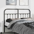 thumbnail image 1 of vidaXL Metal Headboard Black 135 cm, 1 of 4