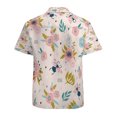thumbnail image 3 of High Quality Hawaiian Shirts for Men Short Sleeve Aloha Beach Shirt Floral Summer Casual Button Down Shirts Blouses XSM3OQ, 3 of 7