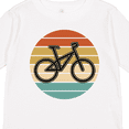thumbnail image 4 of Inktastic Bicycle Vintage Cyclist Sunset Boys or Girls Long Sleeve Toddler T-Shirt, 4 of 5