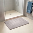 thumbnail image 4 of Fmxomd Bath Mat, Super Soft Absorbent Bathroom Rug Non Slip, Quick Dry, Machine Washable Floor Carpet for Tub Shower, Home Decor Accessories, 24x16, 4 of 6