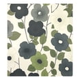 thumbnail image 6 of Yayeee Magnetic Dishwasher Cover for The Front Decoration Home Kitchen Machine Sticker Protector, Navy Flower, 6 of 6