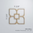 thumbnail image 3 of Ekena Millwork 11 3/8"W x 11 3/8"H x 1/4"T Small Olivia Decorative Fretwork Wood Wall Panels, Hickory, 3 of 18
