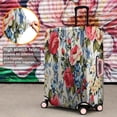 thumbnail image 4 of Pioneer Flower Floral Print Pattern Luggage Cover Fashion Suitcase Cover Baggage Covers Fit 25-28 Inch Luggage (Go Travel), 4 of 5