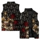 thumbnail image 3 of Chaleco cortavientos con costuras geniales para hombre, chaqueta sin mangas con patrón 3D a la moda para hombre, chaleco para hombre, ropa deportiva para exteriores y ciclismo, 3 of 5