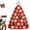 D#033, variant on 2026 DIY Fabric Christmas Advent Tree Kit, 24 Pocket Handmade Christmas Countdown Calendar, Wall Hanging Calendar for Farmhouse Holiday Home Mantel Decor, Reusable Quilted Xmas Ornament E