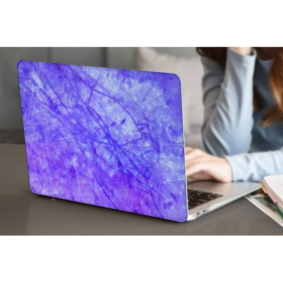 KSK KAISHEK Hard Shell Only for MacBook Air 13.6 Inch m2 2022.0 A2681 m2 + Black Keyboard Cover, Marble A 114