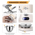thumbnail image 4 of Batidora de pie ZACME 8.4 cuartos 800 W con bowl de acero inoxidable, 4 of 9