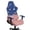 American Flag, variant on Whosucclay Brown Zebra Stripe Print Gaming Chair Cover Cat Scratch Proof Jacquard, Spandex Gaming Chair Slipcovers Arms Attached Washable for Office/PC Chairs & Racing Style Seats