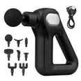 thumbnail image 1 of Portable Muscle Massage Gun Handheld Deep Tissue Massager Percussion Fascia Gun with 12 Levels of Speed 8 Massage Heads for Pain Relief Athletes Men Women Parents, 1 of 8