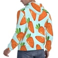 thumbnail image 6 of Lsque Cartoon Carrot Pattern Casual Men's Hoodie,Hooded Sweatshirt with Kangaroo Pocket,Pullover Hoodie-Medium, 6 of 7