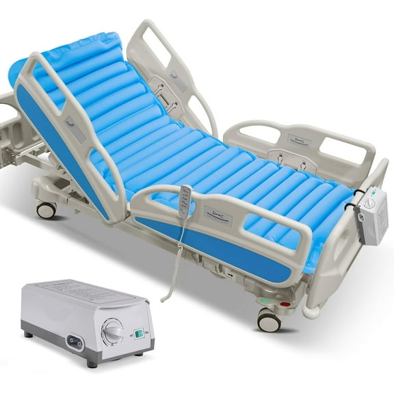 Naipo Alternating Pressure Medical Air Mattress with Electric Pump for Ulcer Bedsore Prevention and Pressure Sore