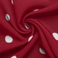 thumbnail image 4 of Gamivast Jumpsuits for Women Wide Leg Strapless Full Length High Waist Polka Dot Jumpsuit Relaxed Fit one Piece Vacation Beach Holiday Wear Red XL, 4 of 4