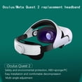 thumbnail image 4 of Mistaha Convient aux Lunettes VR Oculus Quest2 Port de Tête Confortable Équilibre Réglable Sans Pression sur, 4 of 7