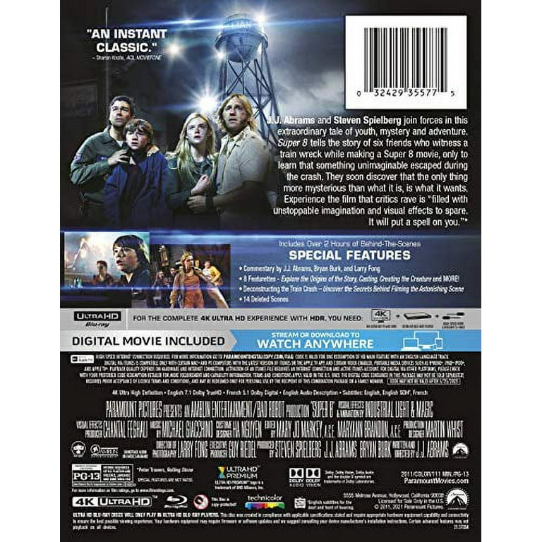  Super 8 [Blu-ray] : Movies & TV
