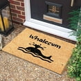 thumbnail image 2 of Tapis de Bienvenue Intérieur et Extérieur Tapis Intéressant Tapis Absorbant Tapis de Sol Requin Tapis de Porte Extérieur Tapis d'Entrée de Porche avec Tapis de Sol en Polyester Tapis Antidérapant pour Porte d'Entrée Tapis de Porte Lavable à la Machine Déco de Nouvelle Maison, 2 of 9
