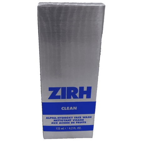 Zirh Clean Hydroxy Face Wash, 4.2 oz
