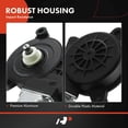 thumbnail image 4 of A-Premium Front Left Driver Side Power Window Motor (6-Pin Plug) Compatible with Toyota & Mazda & Scion Models -3, 3 Sport, CX-3, CX-5, CX-9, iA, Yaris, Yaris iA, with Auto-up Function, 4 of 6
