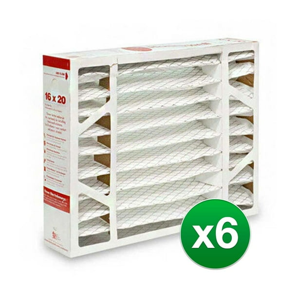 16 x 20 x 5 MERV 11 Air Filters (6Pack) Replacement Air Filter