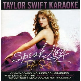 Taylor Swift Karaoke Cd Includes Dvd