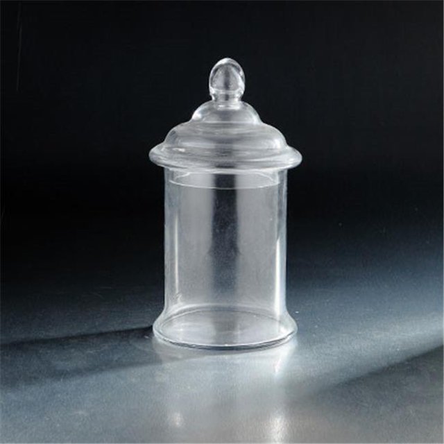 Bocal en Verre 10 x 6 Po avec Couvercle, Transparent