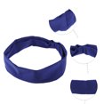 thumbnail image 3 of 1 pieza de diademas deportivas para hombres y mujeres, bandas antideslizantes para el cabello, bandas para la cabeza para correr sudor para deportes de fitness, azul profundo, 3 of 7