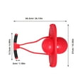 thumbnail image 2 of OULII Red Bouncy Toy for Kids High Elasticity Design Perfect for Outdoor Play Enhances Coordination and Teamwork, 2 of 8