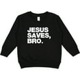 thumbnail image 2 of Inktastic Jesus Saves, Bro. Toddler Sweatshirt, 2 of 4