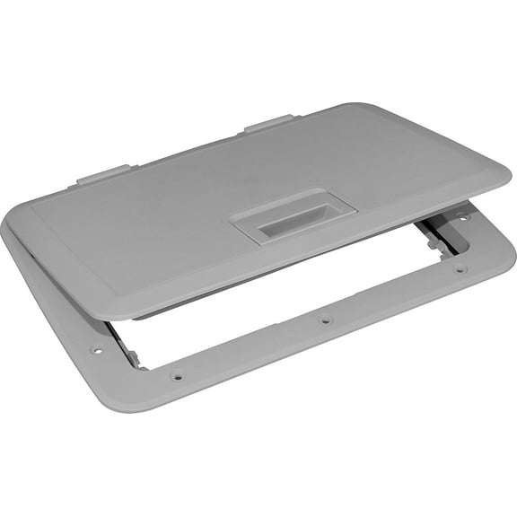 Tempress 11 x 15 Access Slam Boat Hatch Storage Lid Dark Gray