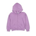 thumbnail image 2 of Leveret Kids & Toddler Boys Girls Sweatshirt Hoodie Jacket Variety of Colors (Size 2-14 Years) (Purple, 4 Years), 2 of 4