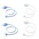 thumbnail image 5 of Cateissary Accesorios de Partes del cuerpo fáciles de limpiar con conexión estrecha, prácticos y convenientes, sin olor Juegos de accesorios de baño Blanco poroso, 5 of 6