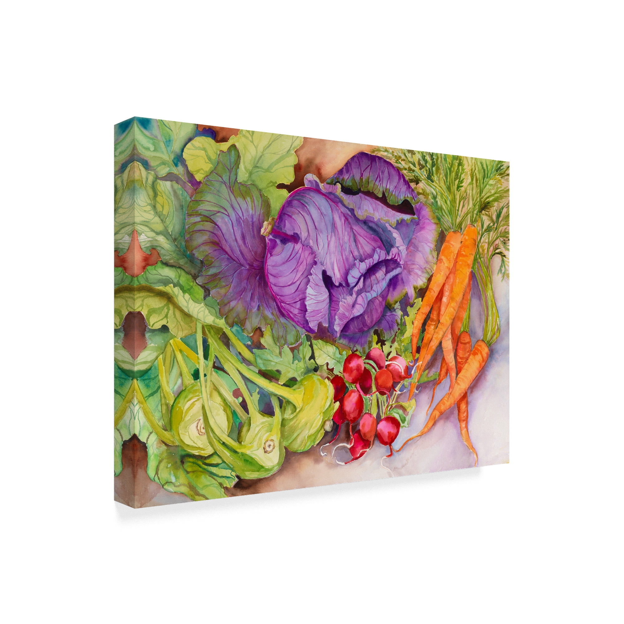 Trademark Fine Art Floral Canvas Art ' Fall Vegetables ' by Joanne Porter