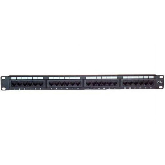 IEC PP10824 Patch Panel 24 Port CAT 5e 568B (1U)