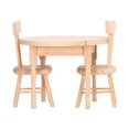 thumbnail image 3 of Chaise de Table de Maison de Poupée, Design Vif Dollhouse Dining Set Style Rétro pour la Décoration, 3 of 8