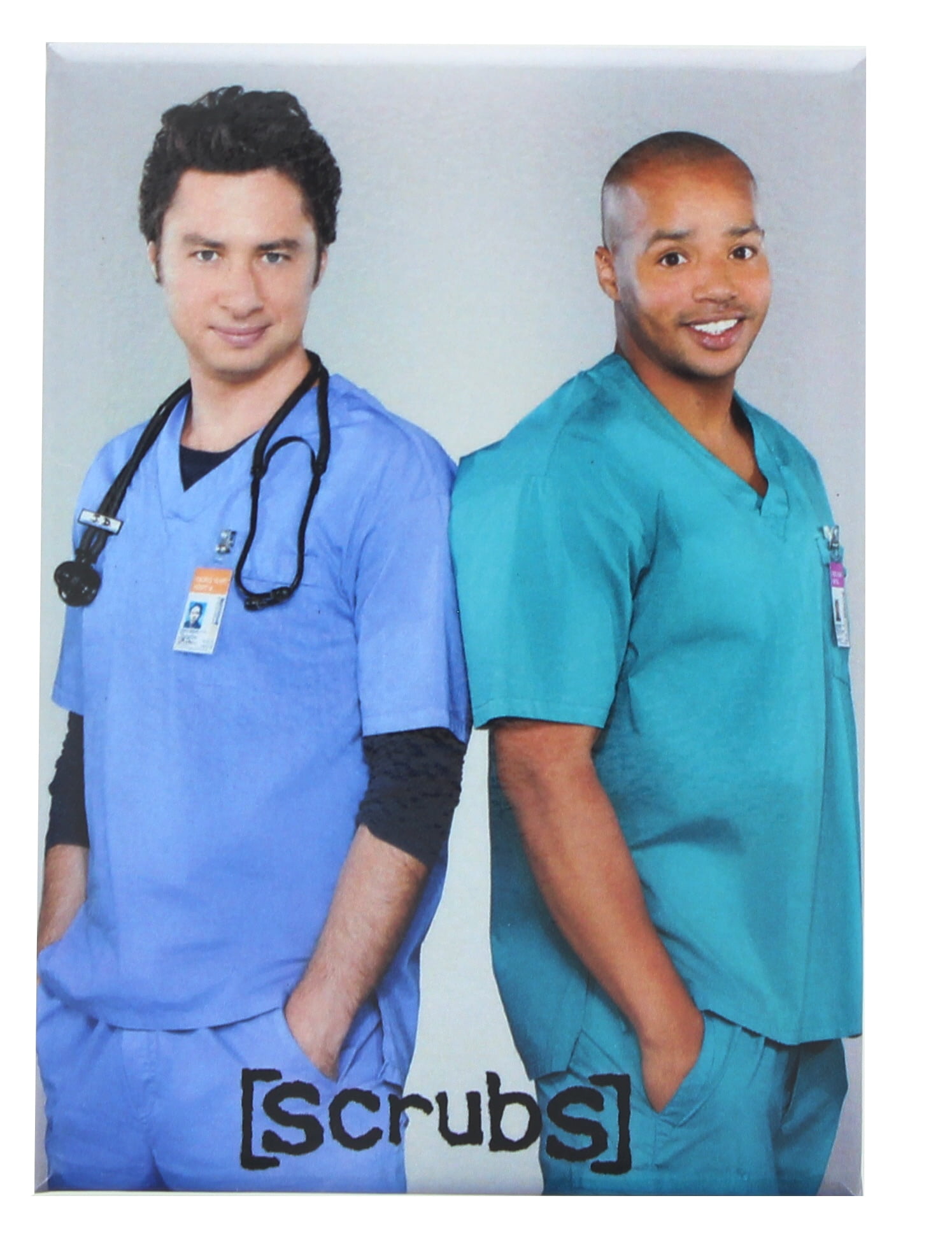 Scrubs JD & Turk 2.5 x 3.5 Inch Photo
