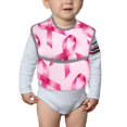 thumbnail image 6 of Bingfone Mess-Proof Baby Bib - Waterproof Bib For Baby Boy Or Girl With Food Catcher Pocket, Unisex-Breast Cancer Ribbons Awareness, 6 of 8