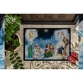 thumbnail image 3 of Carolines Treasures PJH3005MAT Nativity Born in Bethlehem Doormat 18x27 27"L x 18"W multicolor, 3 of 4
