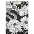 thumbnail image 2 of FMSHPON Snakes Flowers Clipboard Hardboard Wood Nursing Clip Board and Pull for Standard A4 Letter 13x9 inches, 2 of 8