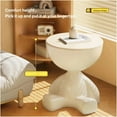thumbnail image 6 of Creative Sofa Side Table Removable Coffee Table Cream Style Simple Household Living Room Round Table Side Table Small Table Rack Round End Side Table Outdoor, 6 of 7