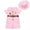 Pink, variant on IBTOM CASTLE Toddler Baby Boys Girls Lion Giraffe Birthday Outfit One Piece Romper Jumpsuit with Belt and Hat Jungle Safari Cake Smash Clothes 2-3 Years Pink
