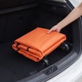 thumbnail image 5 of Foldable Wheeled Shopping Tote Bag Portable Rolling Grocery Cart With Wheels Expandable Reusable Carrier for Supermarket Market Picnic, 5 of 6