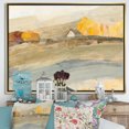 thumbnail image 3 of Orange Brown Farm House - Modern Farmhouse Framed Canvas, 3 of 3