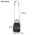 thumbnail image 2 of FORMRS Crossbody Bag for Women Shoulder Cell Phone Purse with Zipper, Blue Christmas Light, 2 of 7