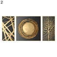 thumbnail image 5 of Travelwant 3Pcs Abstract Canvas Geometric Painting Living Room Home Wall Modern Art Decor, 5 of 6